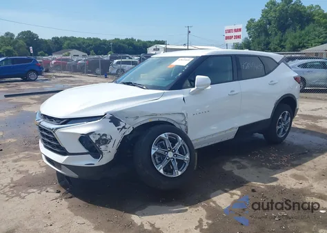 2023 Chevrolet Blazer Awd 2Lt z USA, uszkodzony, nr VIN 3GNKBHR46PS172762